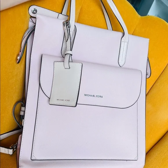 Michael Kota backpack MICHAEL MICHAEL KORS - Rhea leather medium backpack black  main image 2